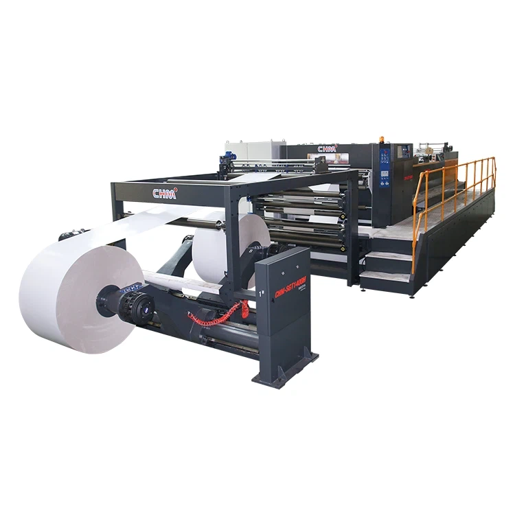 CHM-SGT1400H Synchro Paper Sheeter stroj High-End